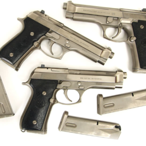 BERETTA 96D 40SW DAO STAINLESS POLICE TRADES