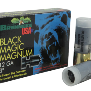 Brenneke USA Black Magic Magnum Ammunition 12 Gauge 3" 1-3/8 oz Lead Rifled Slug Box of 5