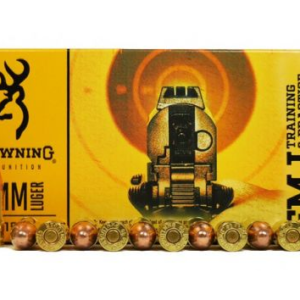 Browning 9mm 115GR FMJ Training & Practice 50/box