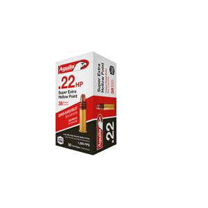 AGUILA AMMO .22LR HV 38gr Hollow Point Lead 50rd box