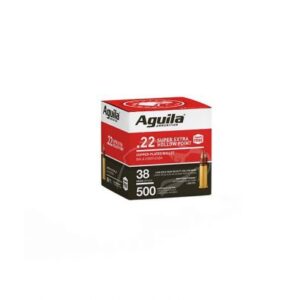 Aguila .22 LR HV Hollow Point 38GR 500rds