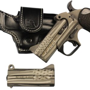 Bond Arms BAOGP2 Old Glory Package 2 38 Special/357 Mag 410/45 Colt (LC) Derringer American Flag Stainless Steel Cerakote