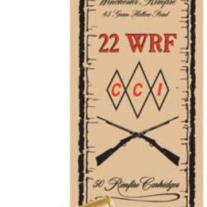 CCI 22 Winchester Rimfire (WRF ) 45 Grain Jacketed Hollow Points 50rd box - Ammo
