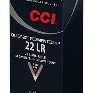 CCI 970 Quiet .22 LR Segmented Hollow Point 40 GR 50rd box