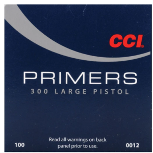 CCI Large Pistol Primers #300 Box of 1000 (10 Trays of 100)
