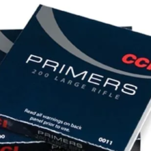 CCI Large Rifle Primers #200 Box of 1000 (10 Trays of 100)