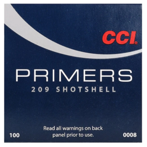 CCI Primers #209 Shotshell Box of 1000 (10 Trays of 100)