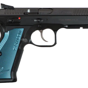 CZ-USA Shadow 2 9mm Luger 4.89" Barrel Black Slide Blue Grips 17-Round