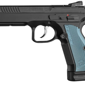 CZ-USA Shadow 2 Optics Ready Semi-Automatic Pistol 9mm Luger 4.89" Barrel 19-Round Black Nitride Light Blue