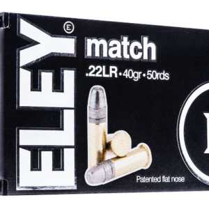ELEY MATCH .22 LR 40GR EPS 50rd box