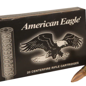 Federal American Eagle Suppressor Ammunition 300 AAC Blackout Subsonic 220 Grain Open Tip Match