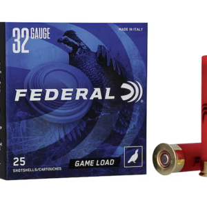 Federal Game Load Upland Ammunition 32 Gauge 2-1/2" 1/2 oz #8 Shot