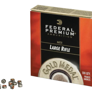 Federal Premium Gold Medal Large Rifle Match Primers #210M Box of 1000 (10 Trays of 100)