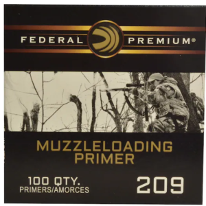 Federal Premium Primers #209 Muzzleloading Box of 100