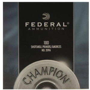 Federal Primers #209A Shotshell Box of 1000 (10 Trays of 100)