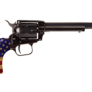 Heritage Manufacturing Rough Rider .22 LR BK 6 1/2" 6rd w/Flag Grip