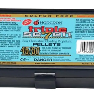 Hodgdon Triple Seven Black Powder Substitute 45 Caliber 50 Grain Pellets Pack of 50