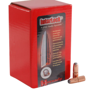 Hornady InterLock Bullets 30-30 Winchester (308 Diameter) 170 Grain Flat Nose Box of 100