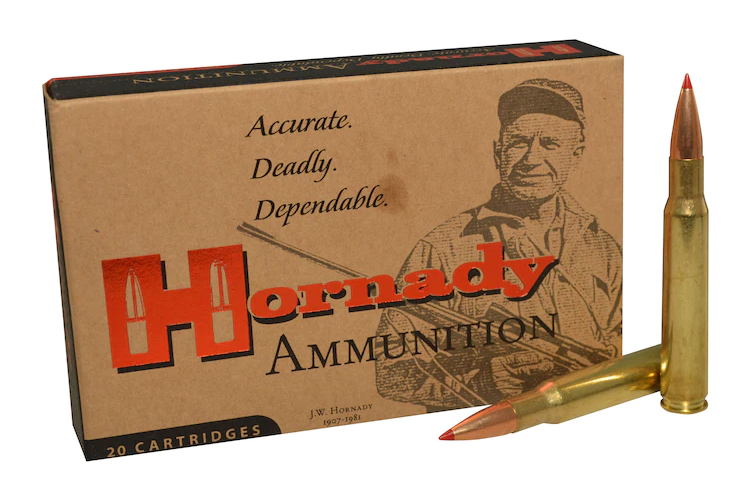 Hornady Vintage Match Ammunition 30-06 Springfield (M1 Garand) 168 Grain ELD Match Box of 20