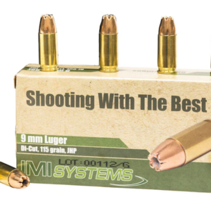 IMI Ammunition 9mm Luger 115 Grain Di-Cut Jacketed Hollow Point