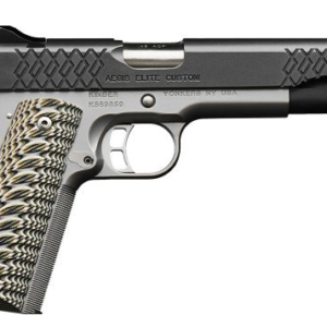 Kimber 3000351 Aegis Elite Custom Pistol - 45 ACP, 5 IN. Barrel, StaIN.less Steel Frame 8Rd