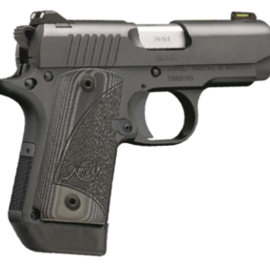 Kimber Micro 9 9mm Matte Black Carry Conceal Pistol with Green Fiber-Optic Front Sight