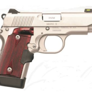 Kimber Micro 9 Stainless Rosewood Laser Grips 9mm 7+1