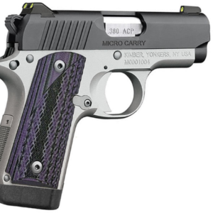 Kimber Micro Carry Advocate 380 Auto with Purple G10 Grips