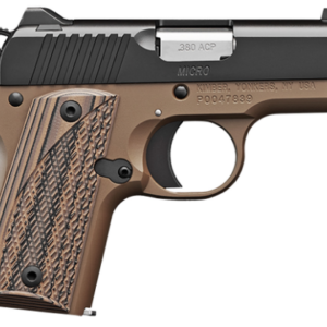 Kimber Micro Desert Night 380 ACP Flat Dark Earth (FDE) Carry Conceal Pistol