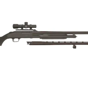 Mossberg 500 12-Gauge Pump Action Shotgun 28/24" Barrel Blued and Black Parallel Comb