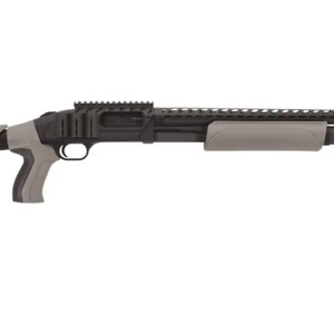 Mossberg 500 12 Gauge Pump Action Shotgun 18.5" Barrel Blued and Gray Adjustable
