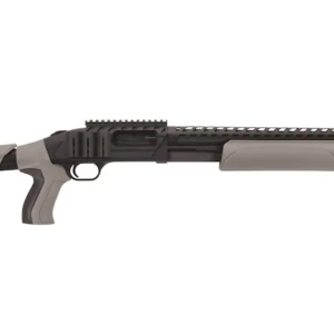 Mossberg 500 12 Gauge Pump Action Shotgun 18.5" Barrel Blued and Gray Adjustable