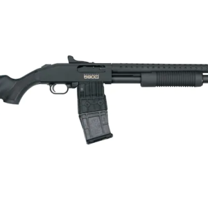 Mossberg 590M 12 Gauge Pump Action Shotgun 18.5" Barrel Blued and Black
