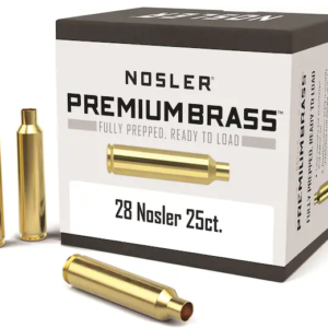 Nosler Custom Brass 28 Nosler Box of 25
