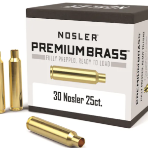 Nosler Custom Brass 30 Nosler Box of 25