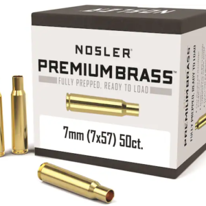 Nosler Custom Brass 7x57mm Mauser (7mm Mauser) Box of 50