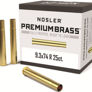 Nosler Custom Brass 9.3x74mm Rimmed Box of 25