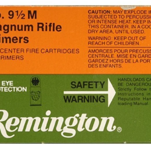 Remington Large Rifle Magnum Primers #9-1/2M Box of 1000 (10 Trays of 100)