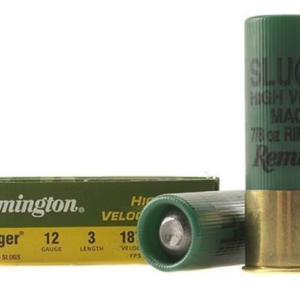 Remington Slugger Ammunition 12 Gauge 3" 7/8 oz High Velocity Rifled Slug