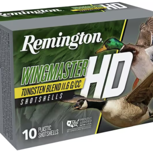 Remington Wingmaster HD Ammunition 20 Gauge 3" 1-1/8 oz Non-Toxic Tungsten Alloy Shot