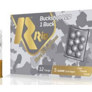 Rio Royal Buck 12 GA 2-3/4" #1-Buck 12 pellet 5rd box