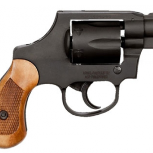 Rock Island Armory 51280 Revolver M206 Spurless Single/Double Action .38 Spc 2 6 Wood Bla