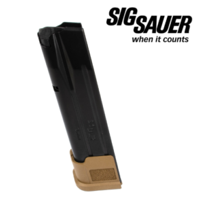 Sig Sauer P320 M17, 9mm 21 Round Magazine, Coyote Tan