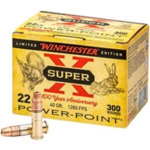 WINCHESTER 100 YEAR ANNIVERSARY .22 LR 40 PP 300RD BOX