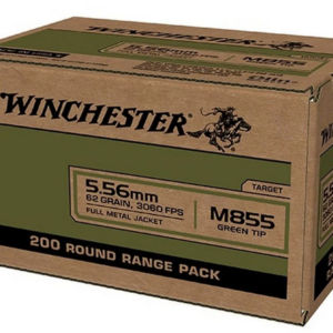 Winchester 5.56 M885 62gr Green Tip FMJ 200rd box