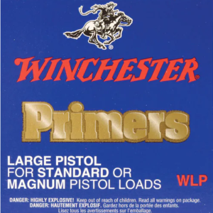Winchester Large Pistol Primers #7 Box of 1000 (10 Trays of 100)