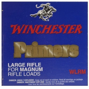 Winchester Large Rifle Magnum Primers #8-1/2M Box of 1000 (10 Trays of 100)
