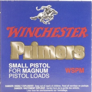 Winchester Small Pistol Magnum Primers #1-1/2M Box of 1000 (10 Trays of 100)