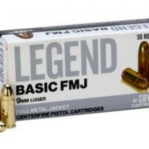 Legend AMMO 9MM 124GR Solid Copper Subsonic 50 rounds