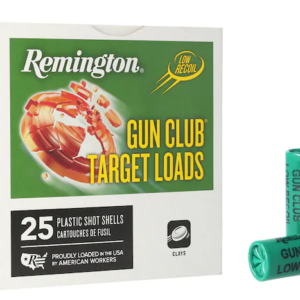 Remington Gun Club Low Recoil Target Ammunition 12 Gauge 2-3/4"